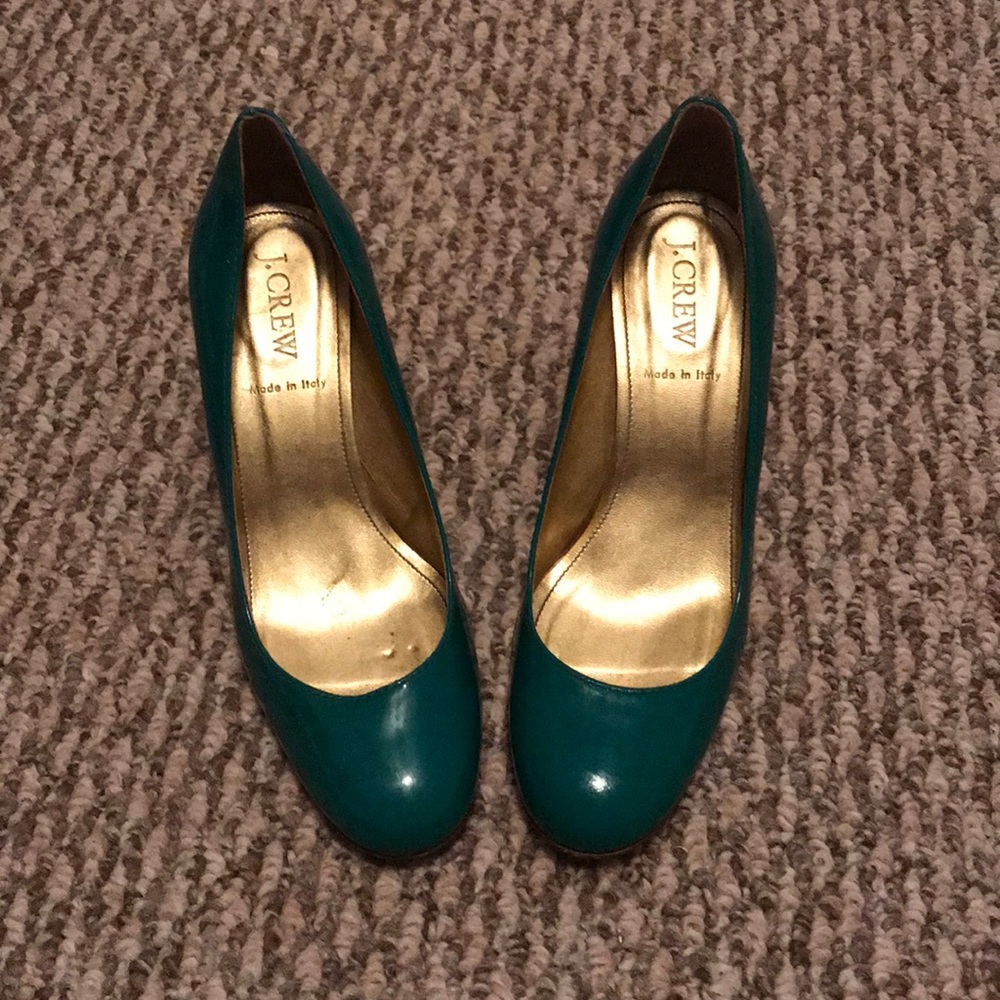 Jade Green Heels
